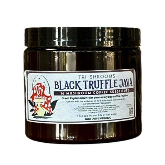 Tri-Shrooms Black Truffle Java Mushroom Coffee Bag