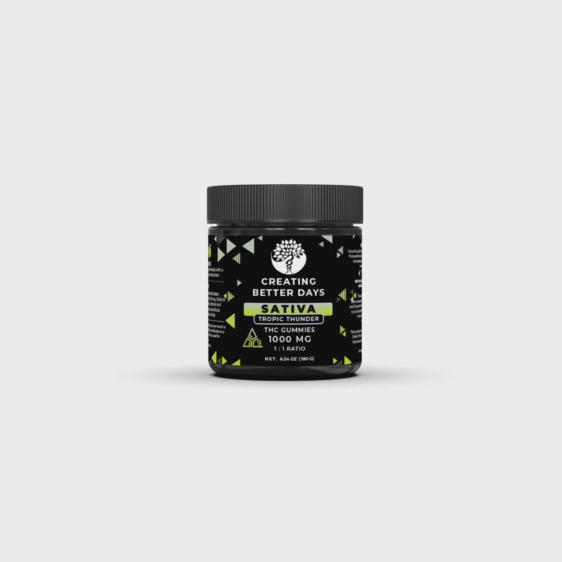 CBDays Delta 9 THC Gummies- Tropical Thunder