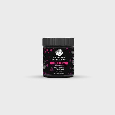 CBDays Delta 9 THC Gummies- Grape Gas