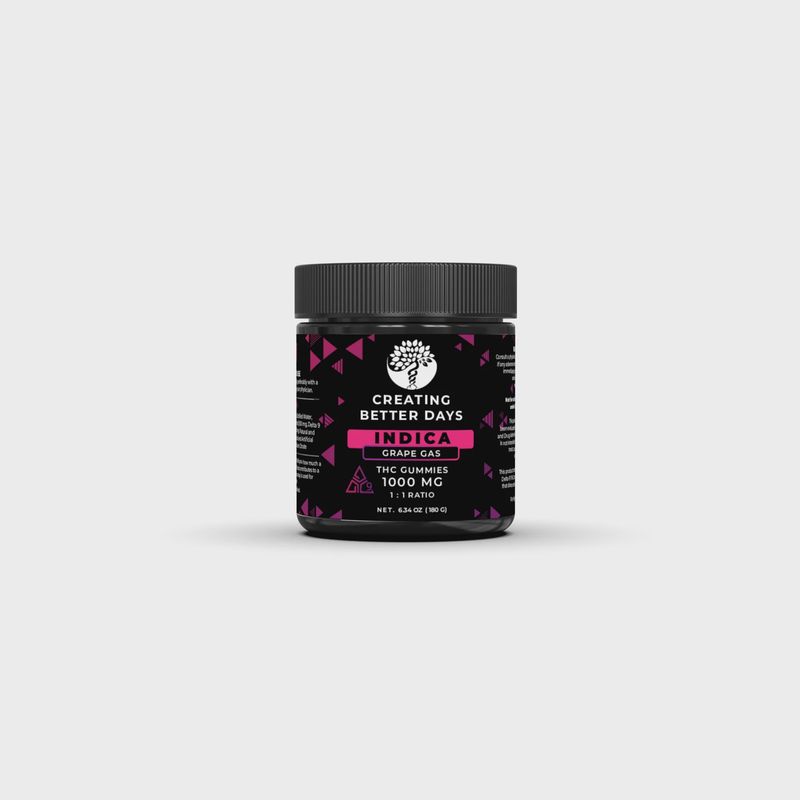 CBDays Delta 9 THC Gummies- Grape Gas