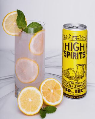 High Spirits Delta 9 THC Iced Tea Lemonade Drink 50mg