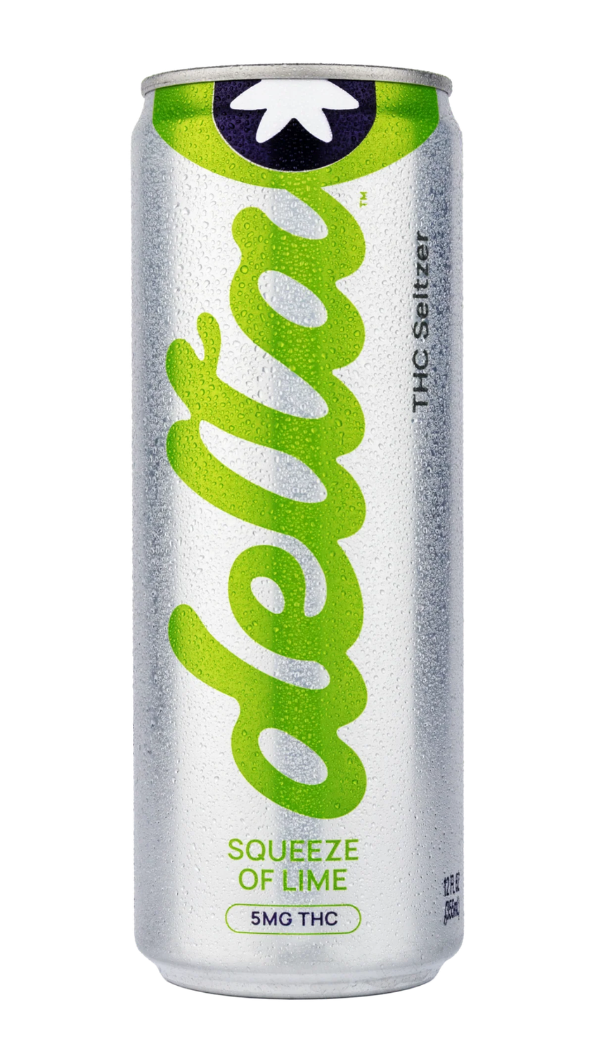 Drink Delta Light Cannabis Water Lime Flavor