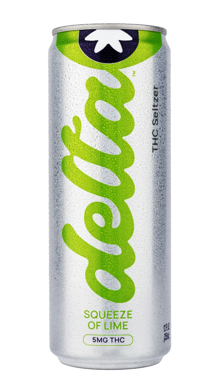 Drink Delta Light Cannabis Water Lime Flavor