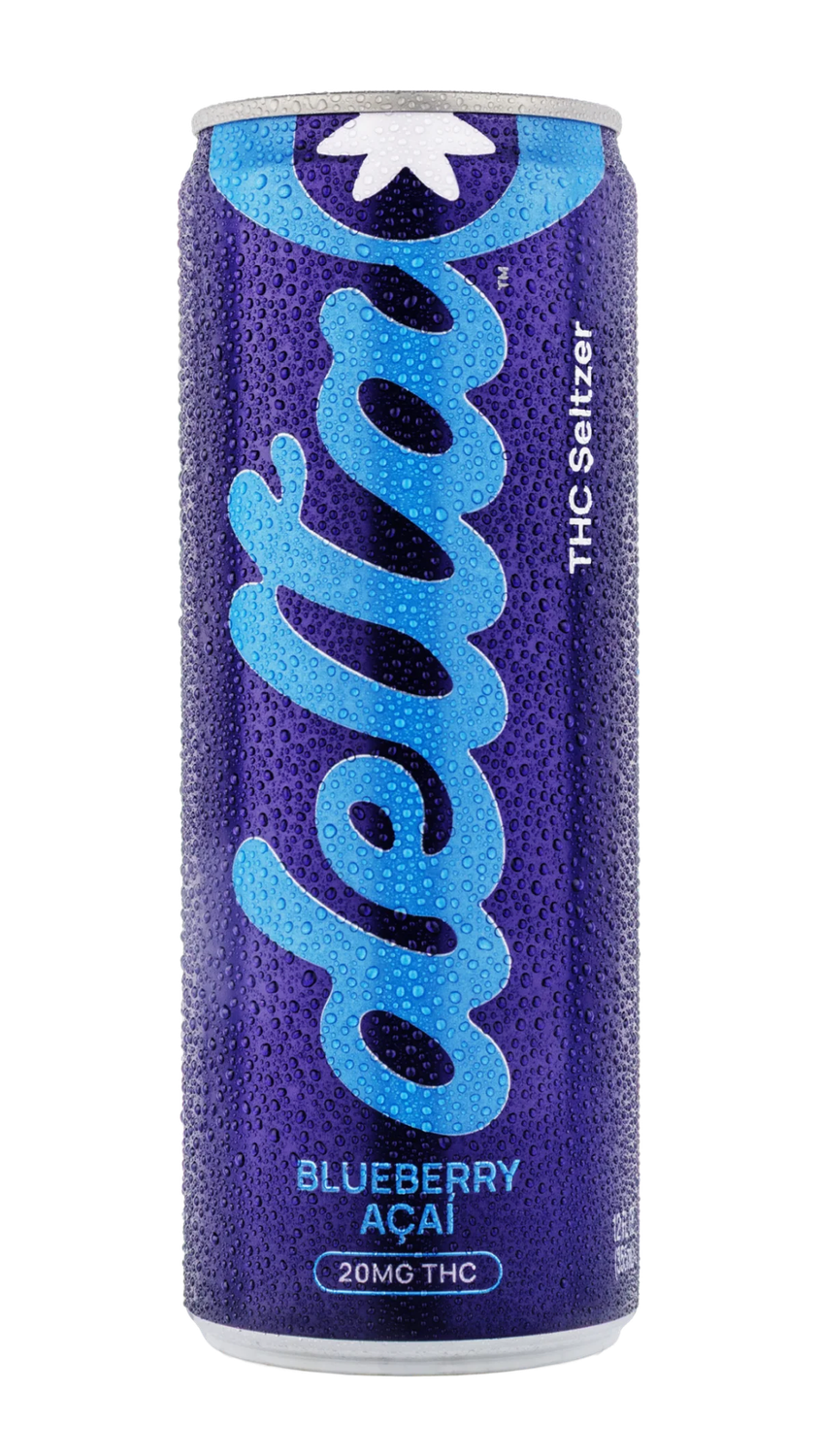 Drink Delta Hybrid Blueberry Acai Cannabis Water 20mg THC