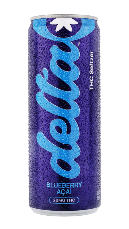 Drink Delta Hybrid Blueberry Acai Cannabis Water 20mg THC
