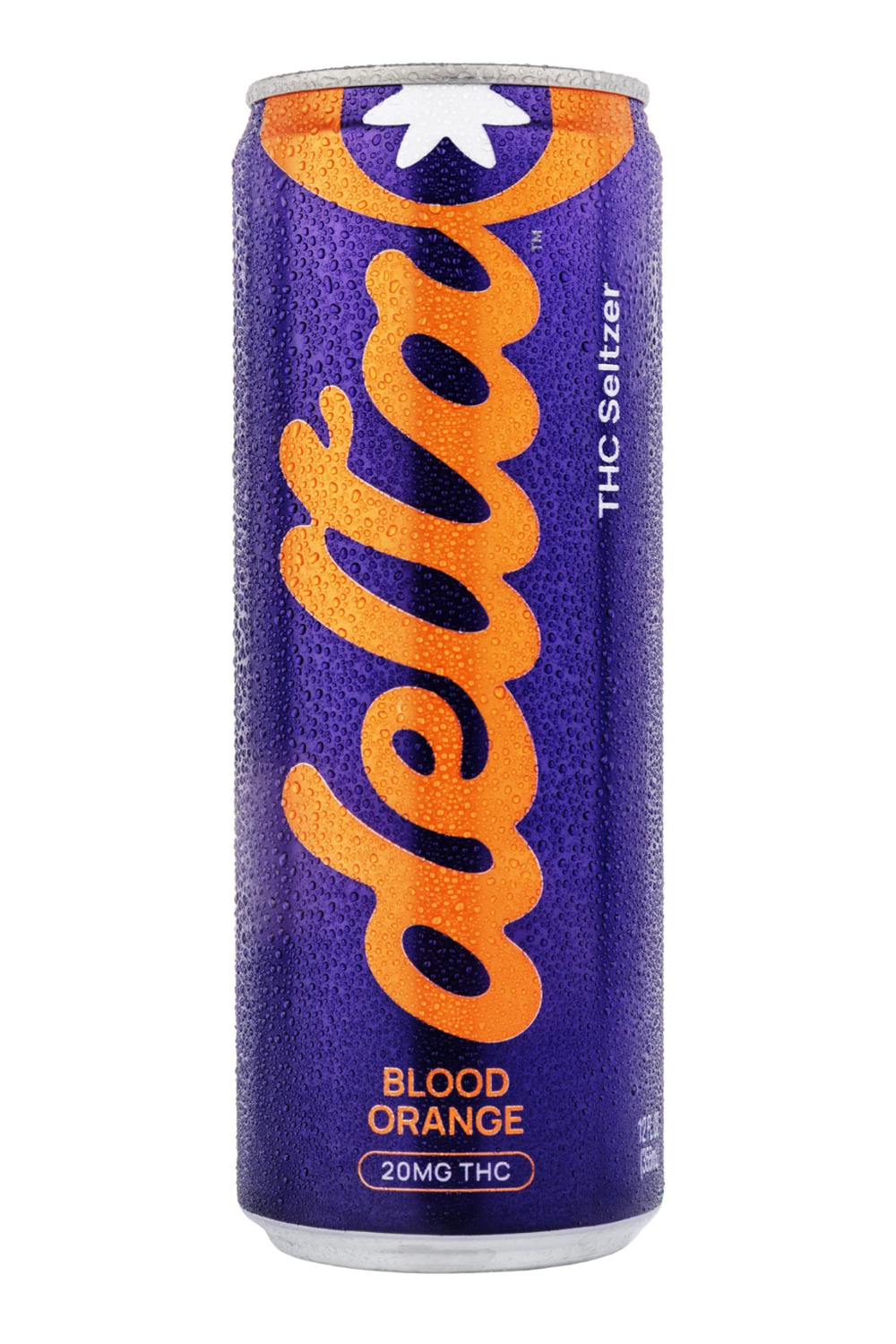 Drink Delta Indica Cannabis Water Blood Orange Beverage 20mg Delta 9 THC
