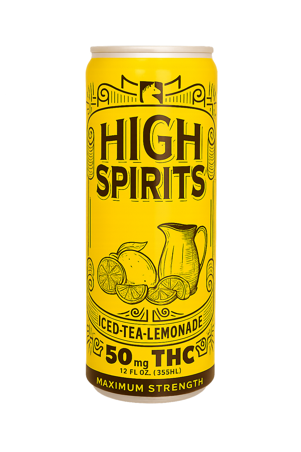 High Spirits Delta 9 THC Iced Tea Lemonade Drink 50mg