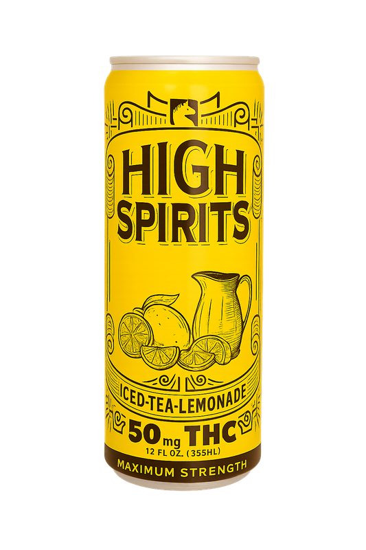 High Spirits Delta 9 THC Iced Tea Lemonade Drink 50mg