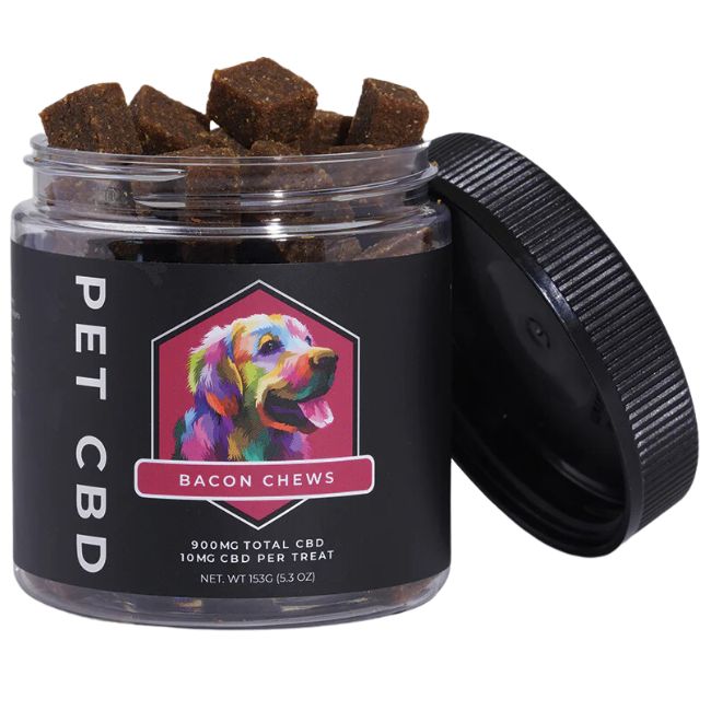 Pet | CBDays | CBD | THC FREE | Pet Chews -Bacon-900mg