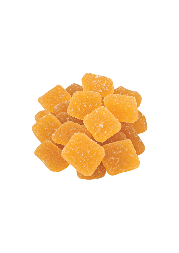 Steel Valley Hemp Super Gummy THC FREE CBD/CBG +Vitamin C+Zinc Gummies-Orange, Size: 3ct Sample