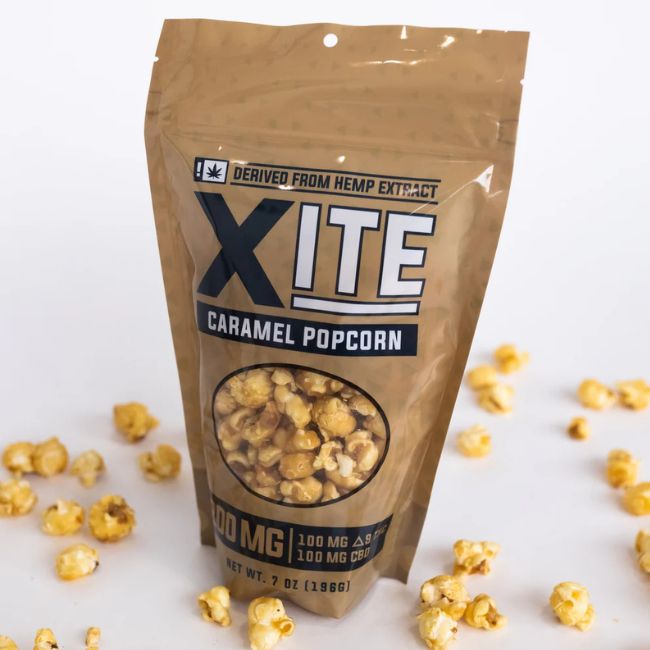 Edible | XITE |  THC+CBD | Caramel Popcorn-200mg