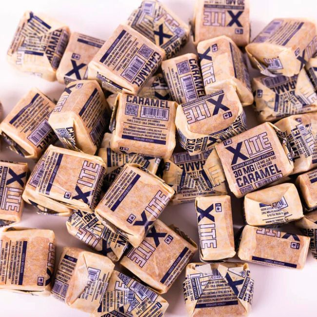 Edible | Xite | THC +CBD | Butter Cream Caramel-30mg, Size: 2ct Sample