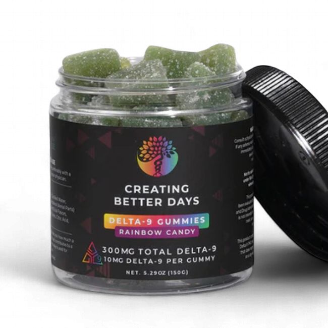 Edible | CBDays | THC Gummies | Rainbow Candy-10mg