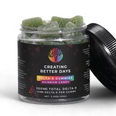 Edible | CBDays | THC Gummies | Rainbow Candy-10mg