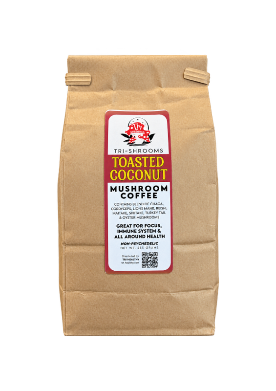 Tri-Shrooms Coffee - Lion’s Mane Toasted Coconut