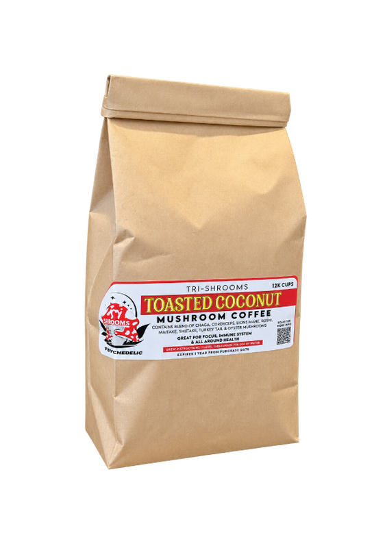 Tri-Shrooms Coffee - Lion’s Mane Toasted Coconut
