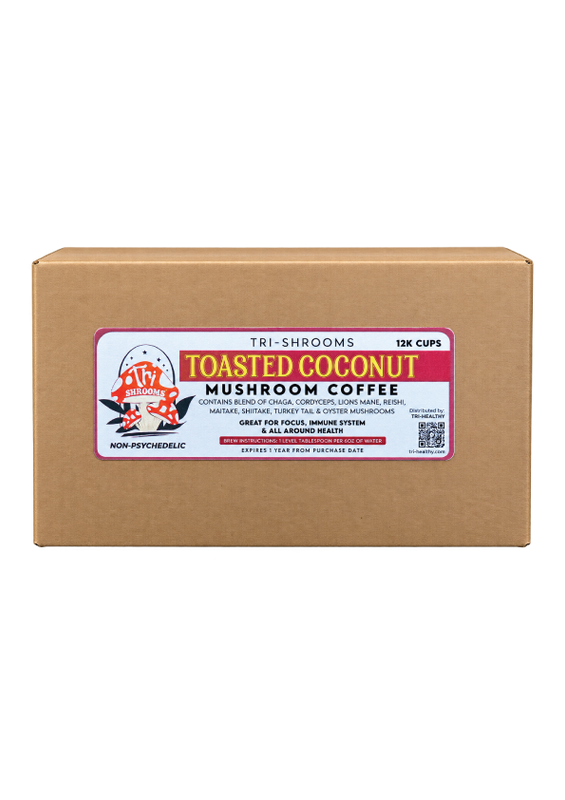 Tri-Shrooms Mushroom Coffee-Toasted Coconut