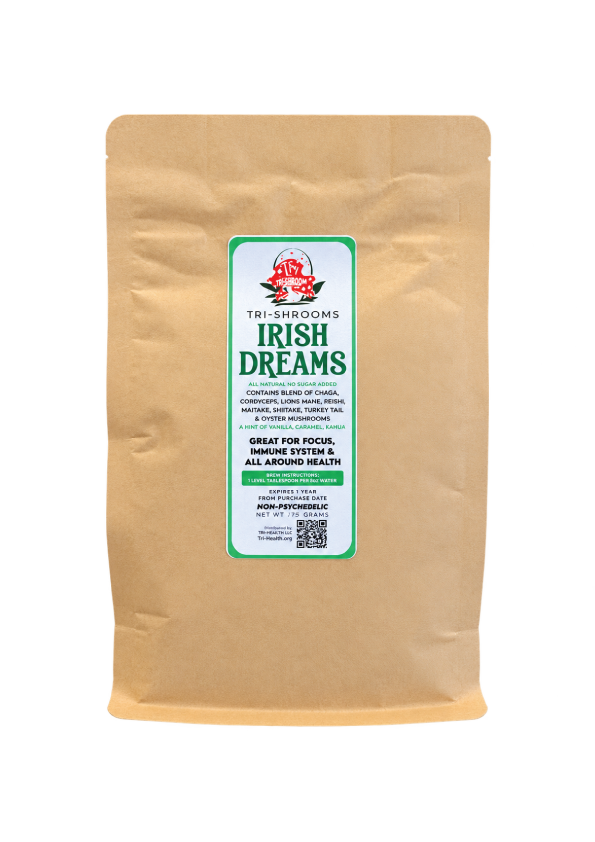 Tri-Shrooms Mushroom Coffee-Irish Dreams
