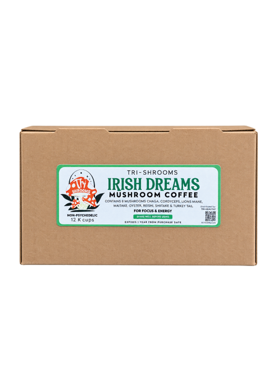 Tri-Shrooms Mushroom Coffee-Irish Dreams