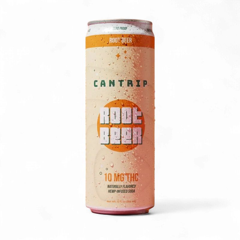 CanTrips Soda Delta 9 THC Root Beer