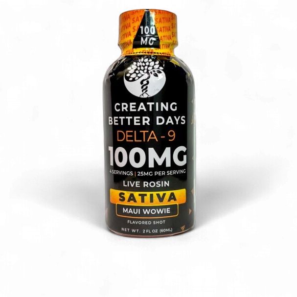 CBDays Delta 9 THC Shot Maui Wowie (100mg)