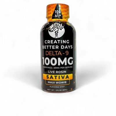CBDays Delta 9 THC Shot Maui Wowie (100mg)