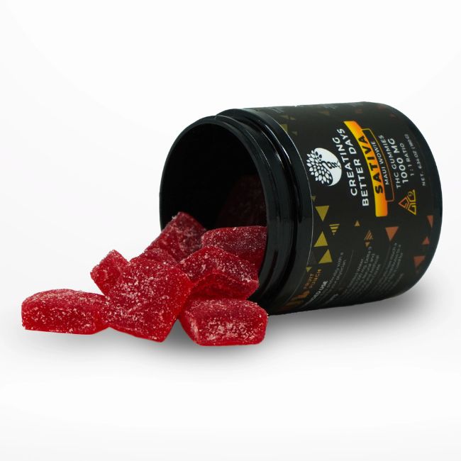 Edible | CBDays | THC Gummies | Sativa  |  Maui Wowie-50mg