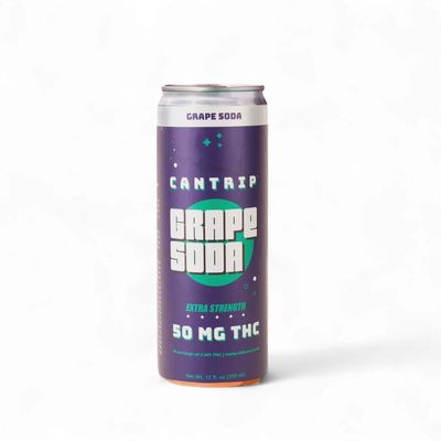 CanTrips Soda Delta 9 THC Grape