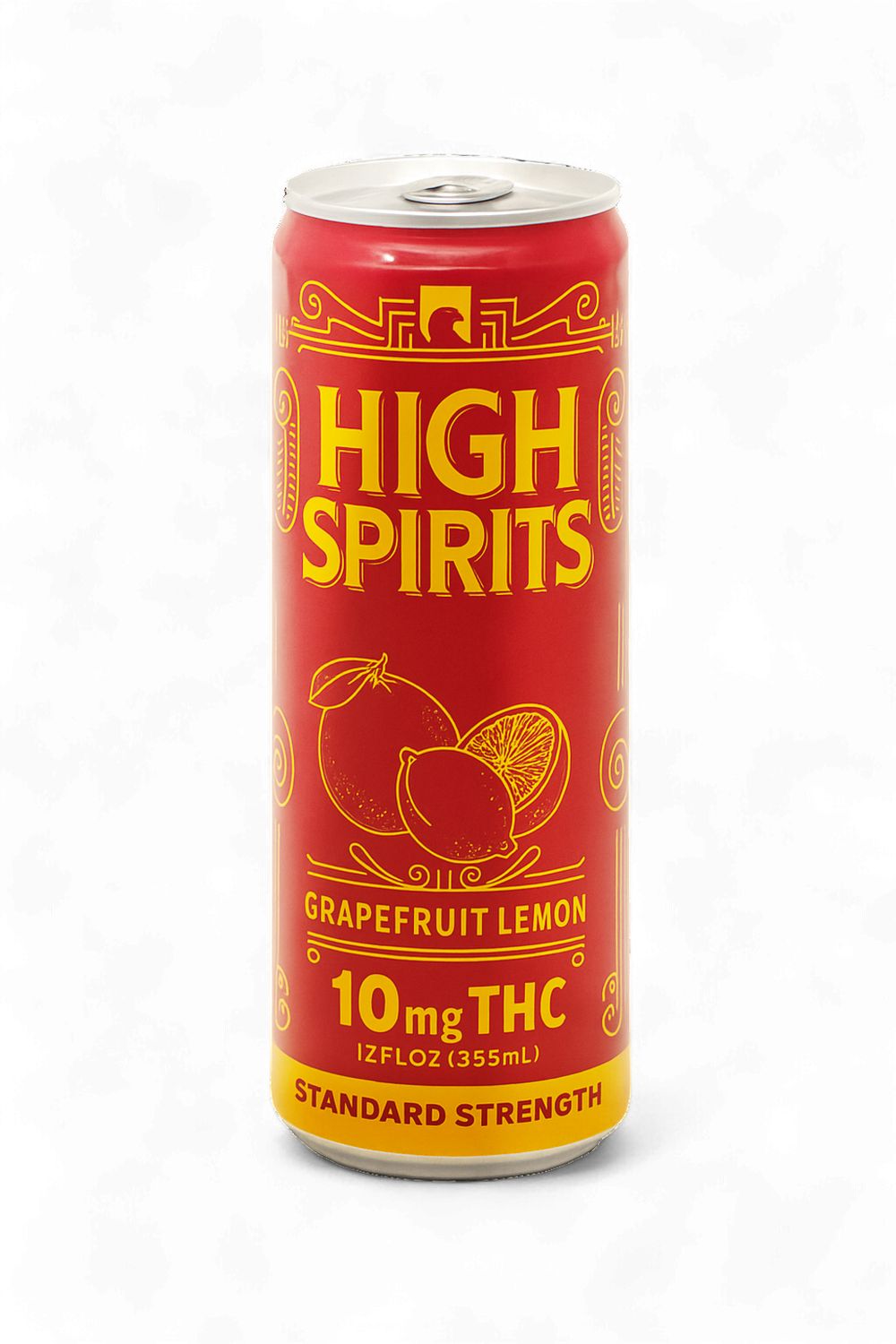 High Spirits Delta 9 THC Grapefruit Lemon Drink 10mg