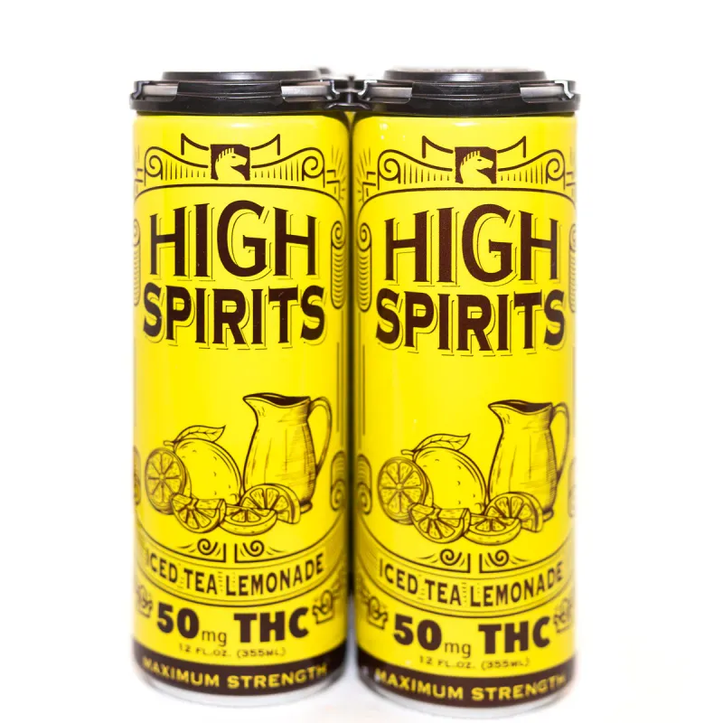 THC Drink | High Spirits | Ice Tea Lemonade-50mg