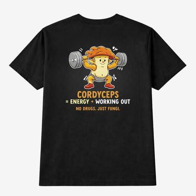 Mushroom T-Shirt Cordyceps