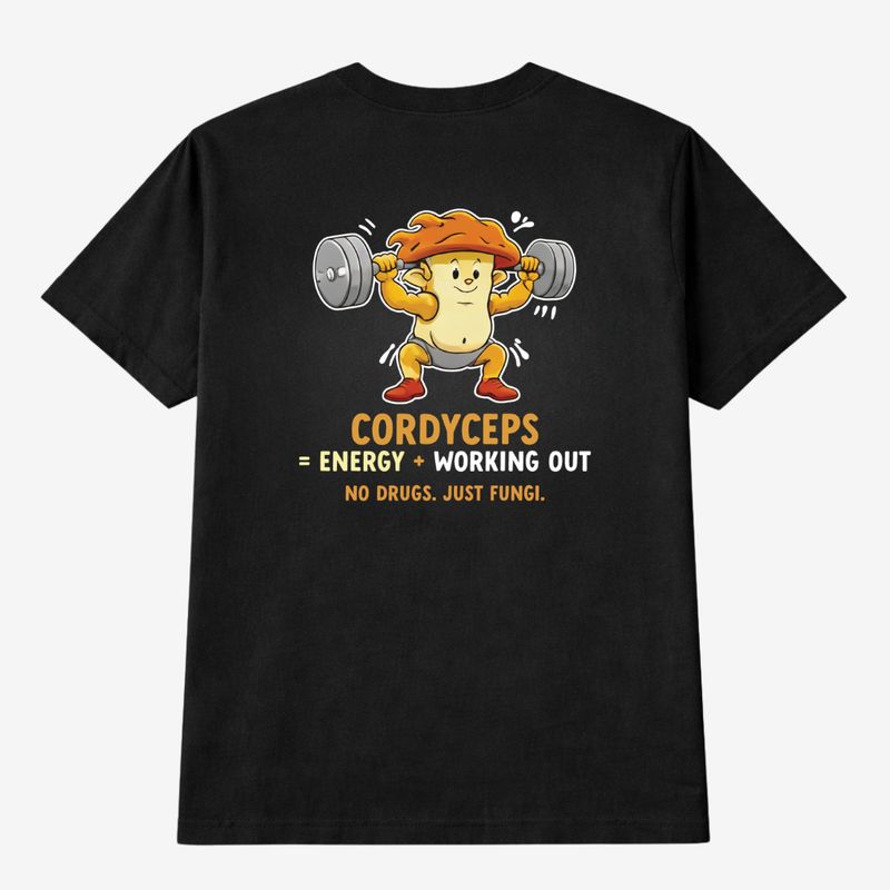Mushroom T-Shirt Cordyceps