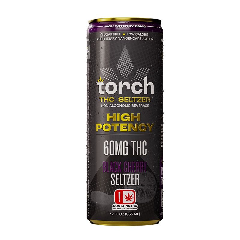 Torch Delta 9 THC Seltzer Black Cherry