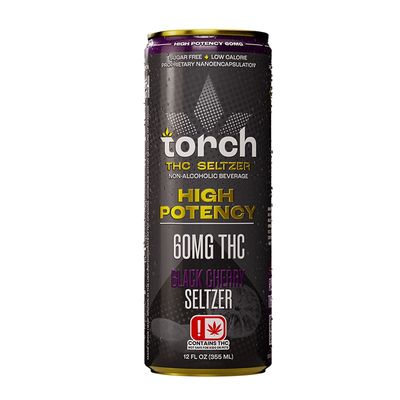 Torch Delta 9 THC Seltzer Black Cherry