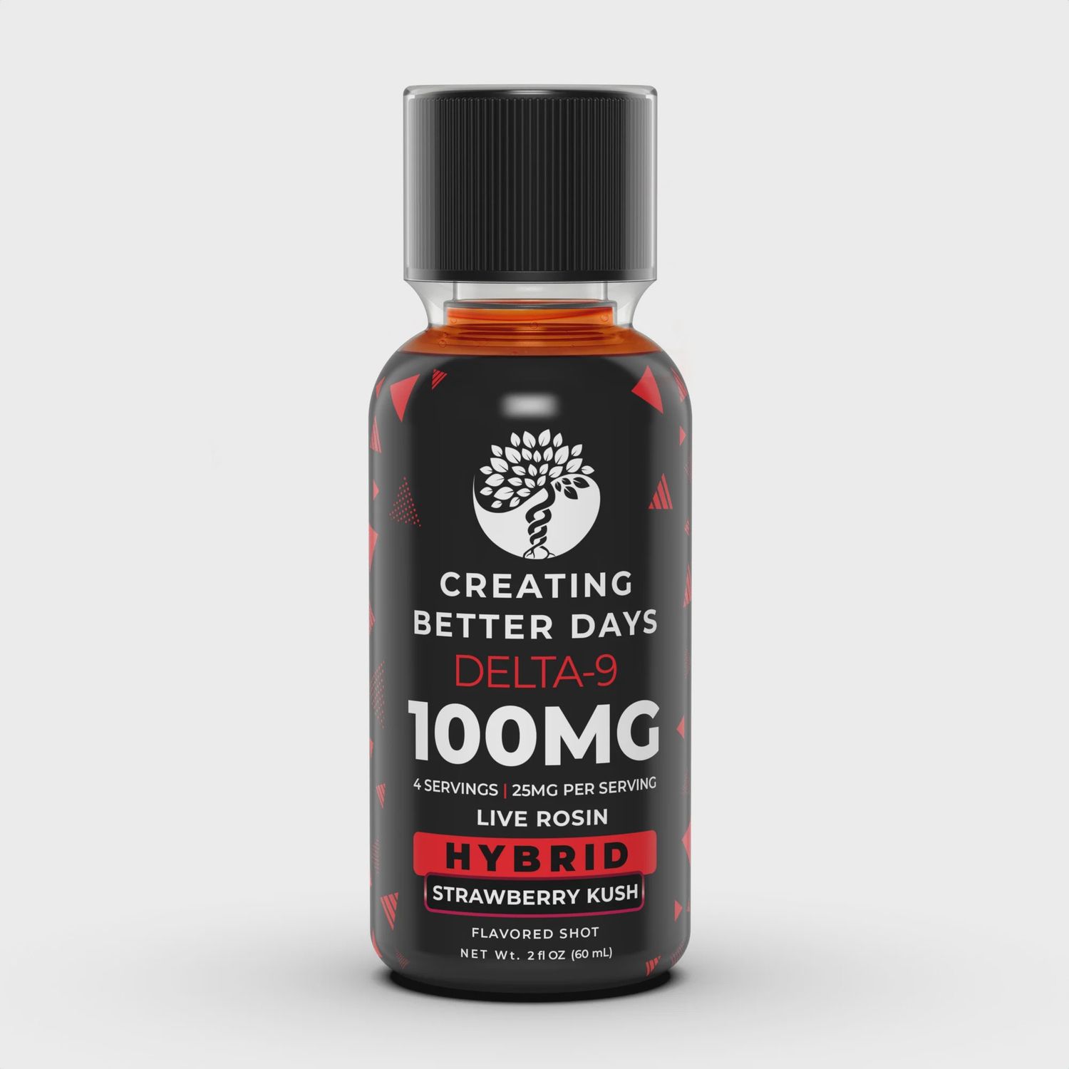 CBDays Delta 9 THC Shot Strawberry Kush(100mg)