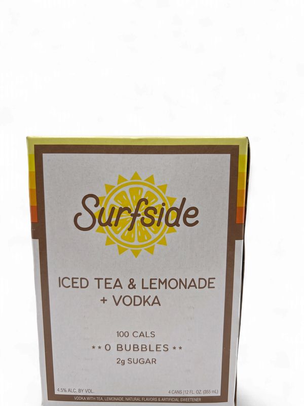 Alcohol | Surfside-Half and Half