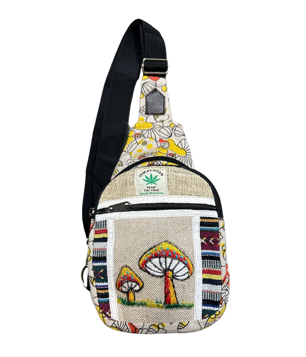 Good Vibes &amp; Gear | Bag | Hemp Crossbody Bag | RIB24201