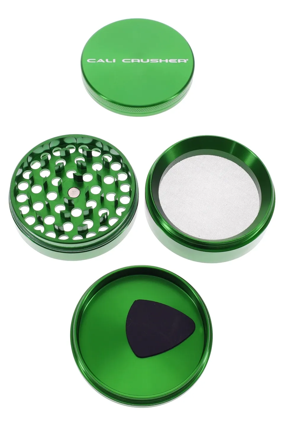 P&amp;P | Grinder | Aluminum | 4 Part | Cali Crusher O.G. | 2.5" – G0513