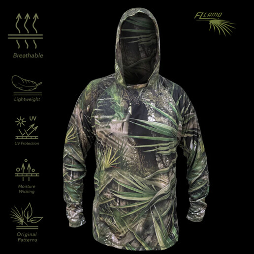 Palmetto - Lightweight Performance Long Sleeve Hooded Shirt