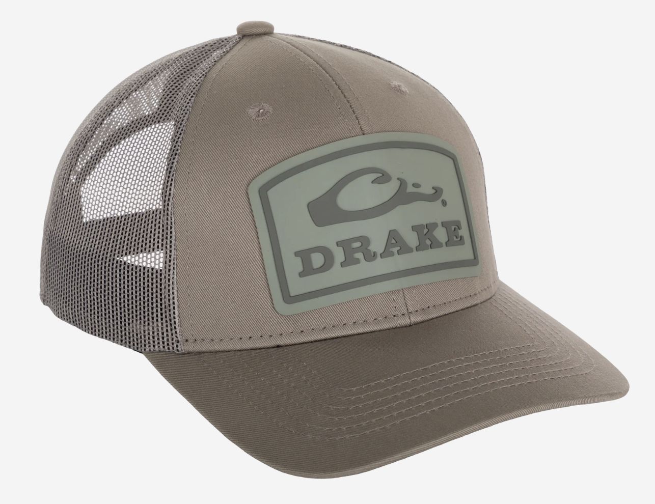 Drake Badge Logo Castlerock Grey
