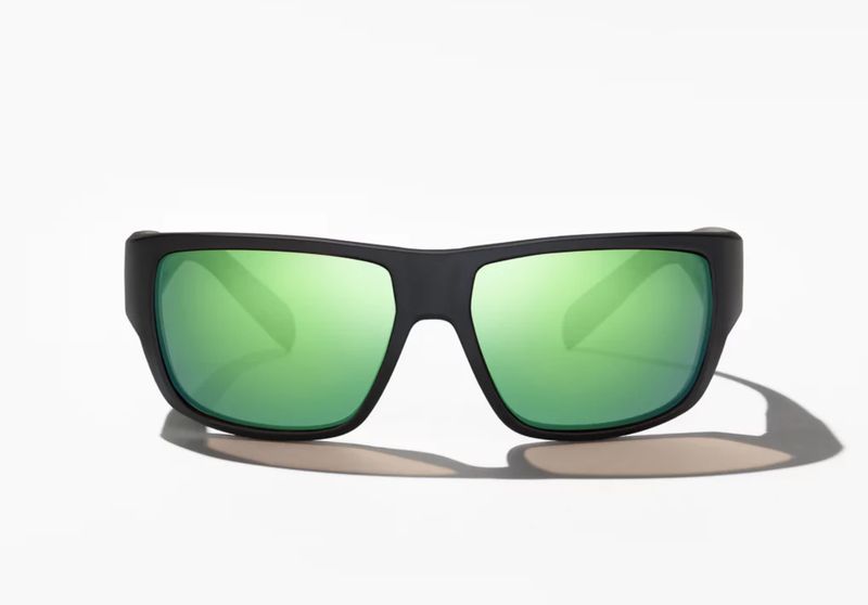 Piedra Black Matte/Green Mirror Glass Lens