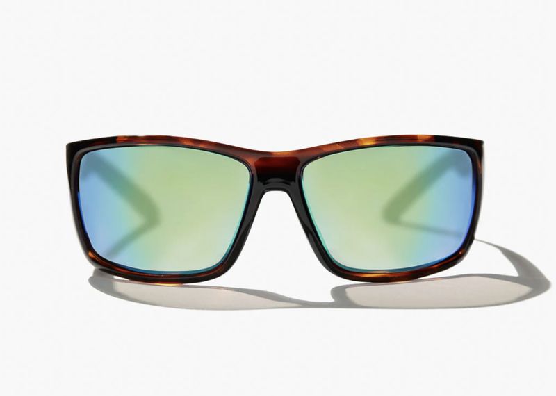 Bales Beach Tortoise Gloss / Green Mirror Glass Lens