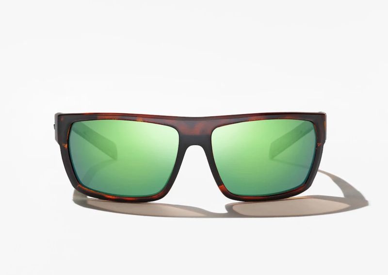 Palometa Brown Tort Matte/Green Mirror Glass Lens