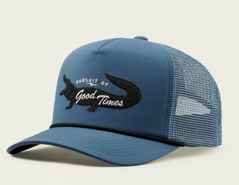 Snappy Trucker Hat - Slate Blue