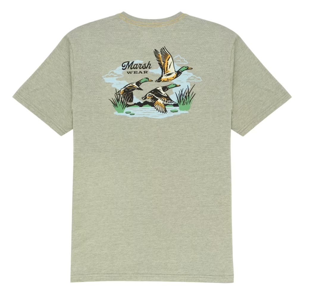 Paddling Tee - Fossil Heather