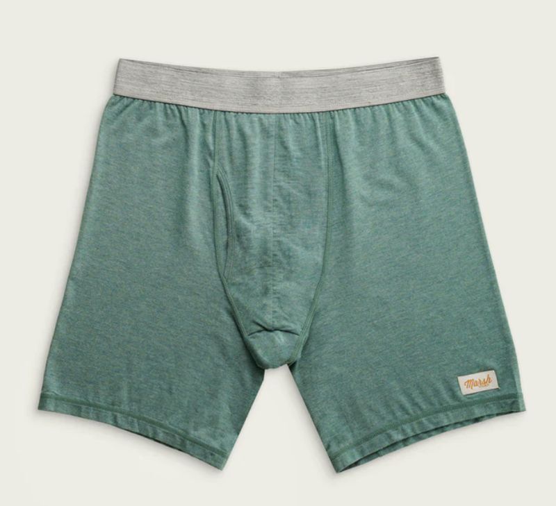 Buxton Brief Boxers - Sea Pine Heather