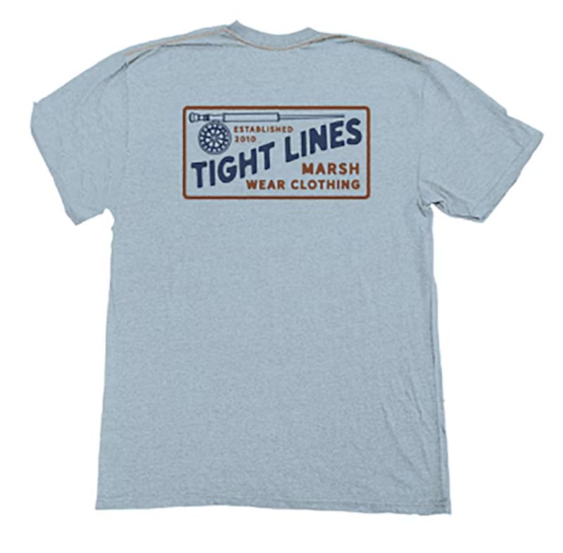 Tight Lines T-Shirt - Bluesteel Heather