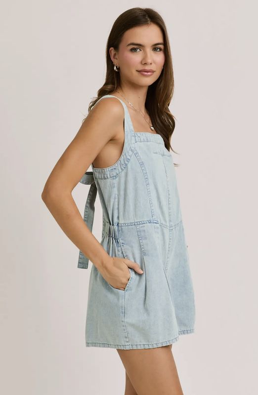 Denim Romper