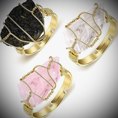 Natural Stone Ring