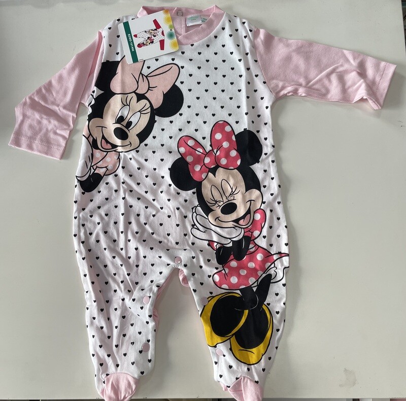 Tutina cotone Disney Minnie nuova